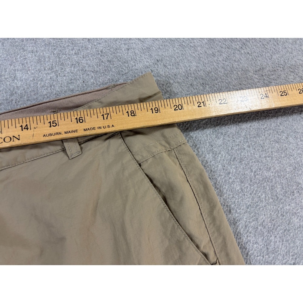 The North‎ Face Nylon Hiking Travel Shorts (Men's 35) Tan - 11" - Picture 9 of 13